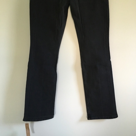 NWT Reformation Peyton High Rise Bootcut Jeans Sz 29 Erie Black Organic Cotton - Picture 9 of 16